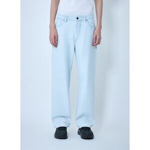 Stone Island Men Wide-Leg Denim Jeans